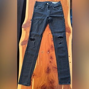 Rag & Bone Skinny Ripped Jeans Size 25